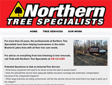 Tablet Screenshot of northerntree777.com